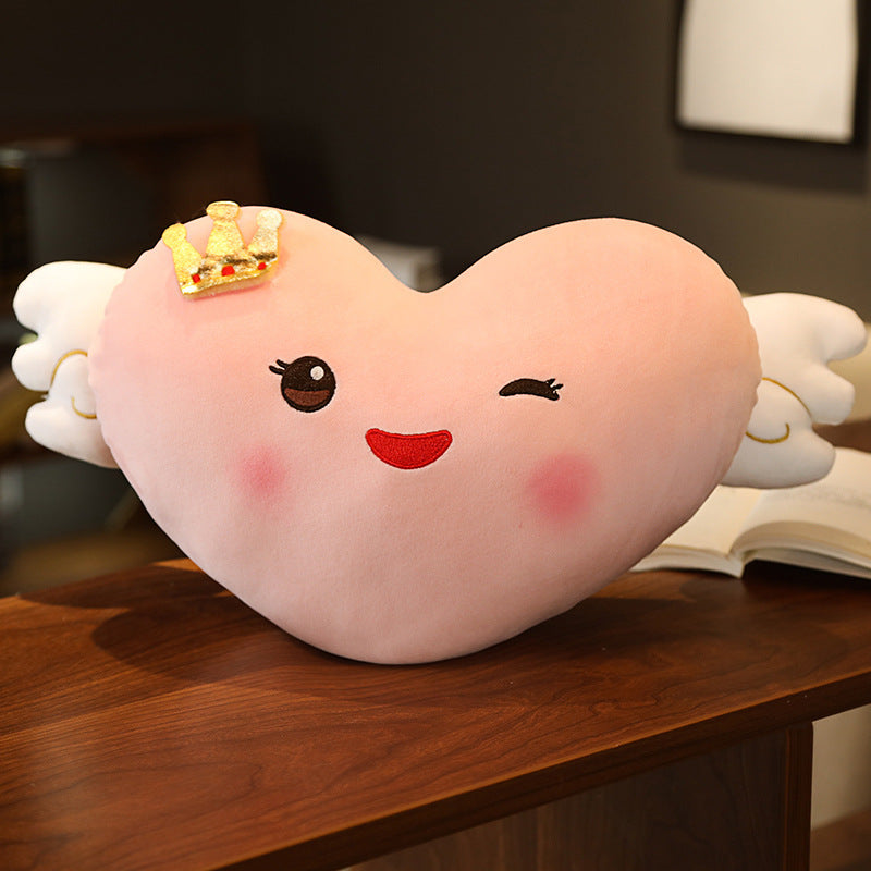 Angel Wings Love Pillow Cushion Plush Toy