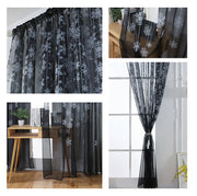 Snowflake Transparent Printing Ebay Amazon Finished Window Screen Zero