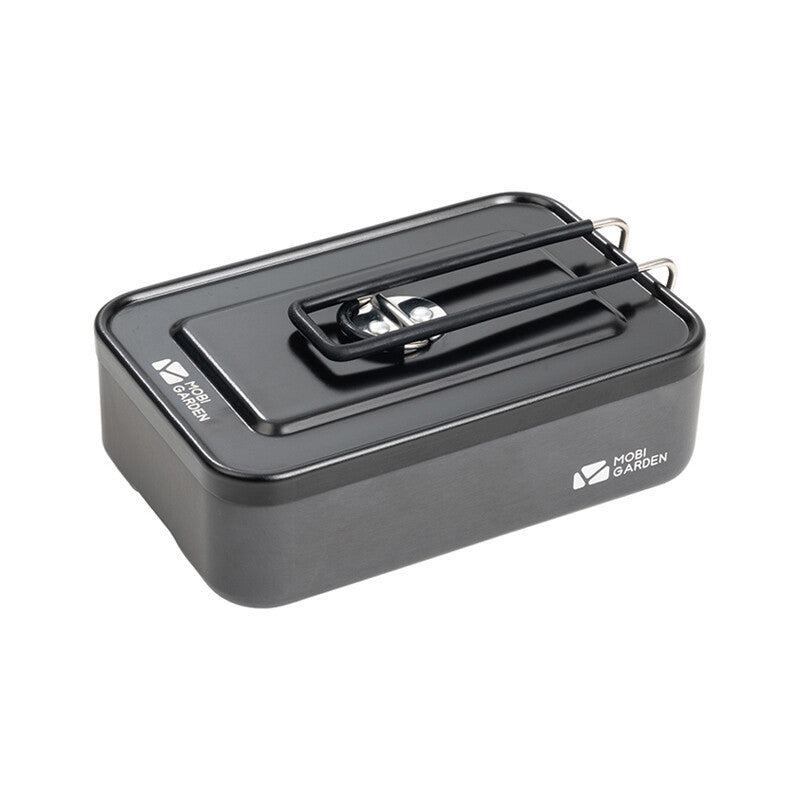 Aluminum Alloy Single Lunch Box Outdoor Camping Lunch Box