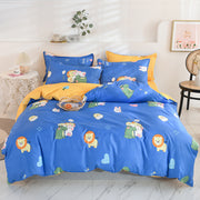 Skin-friendly Aloe Cotton Four-piece Spring And Summer Bed Sheet Quilt Cover