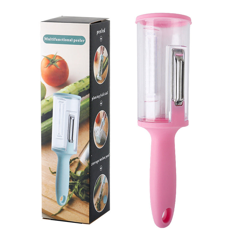 Multi-functional Storage Peeler Anti-splash