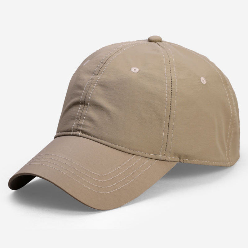 Outdoor Baseball Cap With Breathable Light Plate And Big Head Circumference