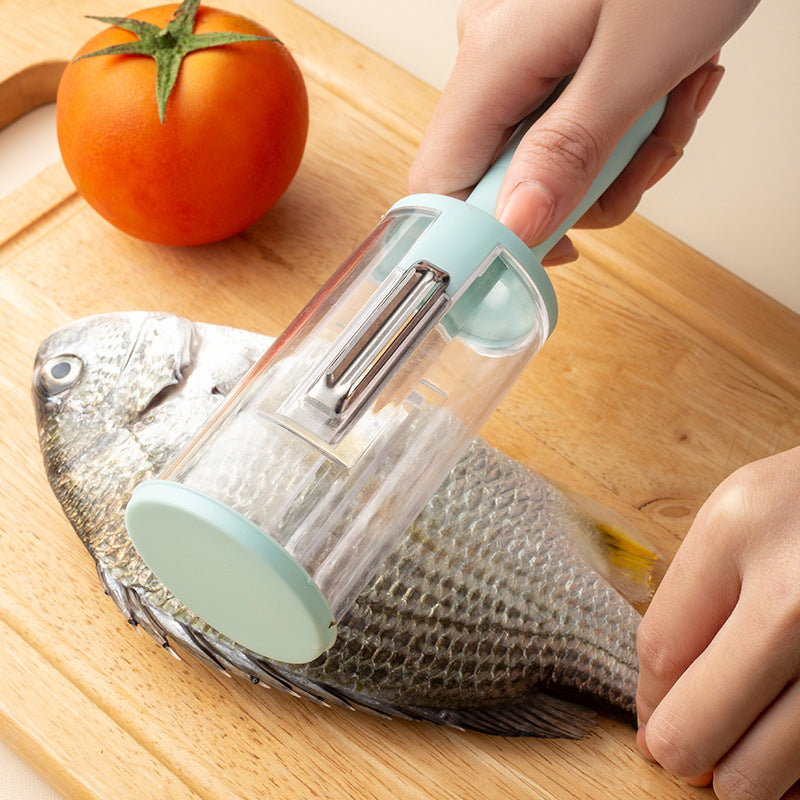 Multi-functional Storage Peeler Anti-splash