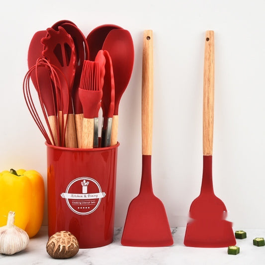12-piece Silicone Kitchenware Set Household Silicone Spatula Set
