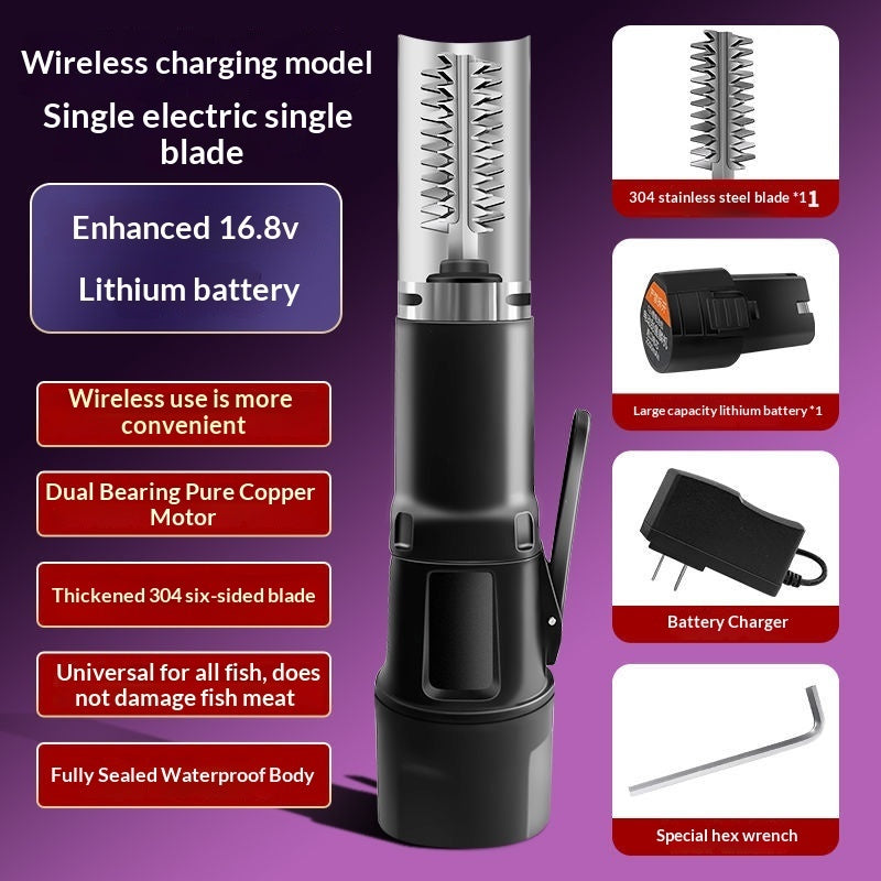 Professional Electric Automatic Fish Scale Scraper Multi-function Peeler