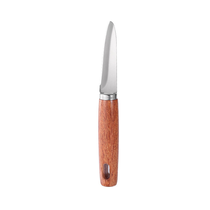 Kitchen Gadget Set Rosewood Bottle Opener Egg Beater Peeler Pizza Shovel Knife Corset Stainless Steel Suit