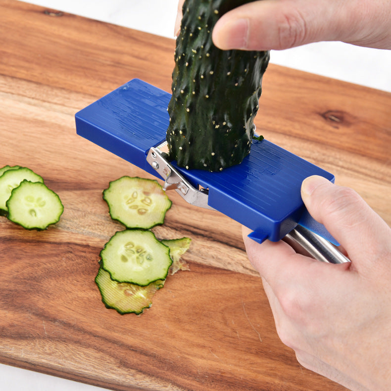 3-piece Stainless Steel Peeler Plastic Scraper Set