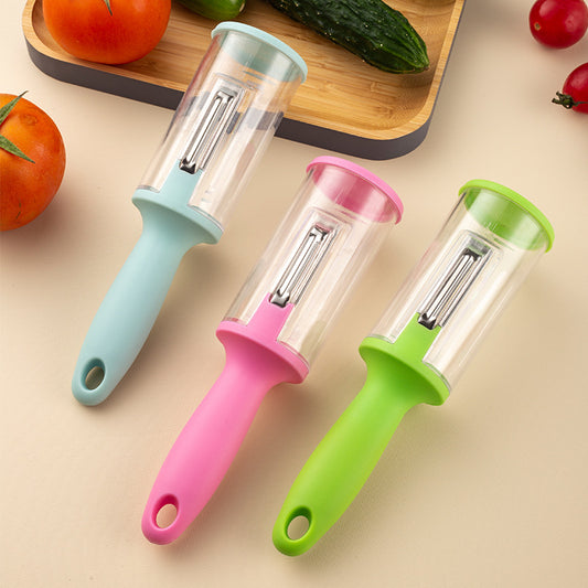 Multi-functional Storage Peeler Anti-splash