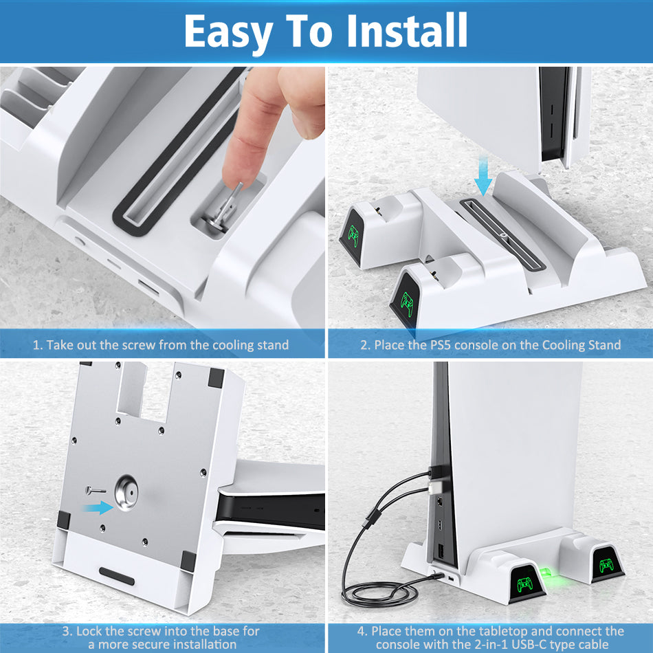 Simple Cooling Bracket For Game Console