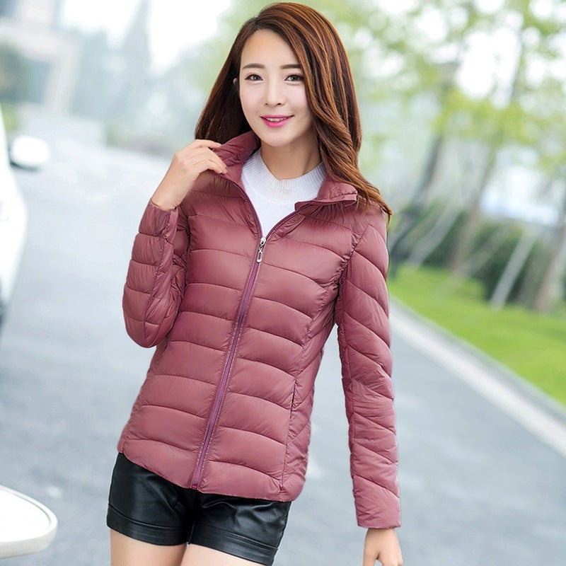 Short Cotton-padded Coat For Middle-aged Women Stylish Cotton Jacket