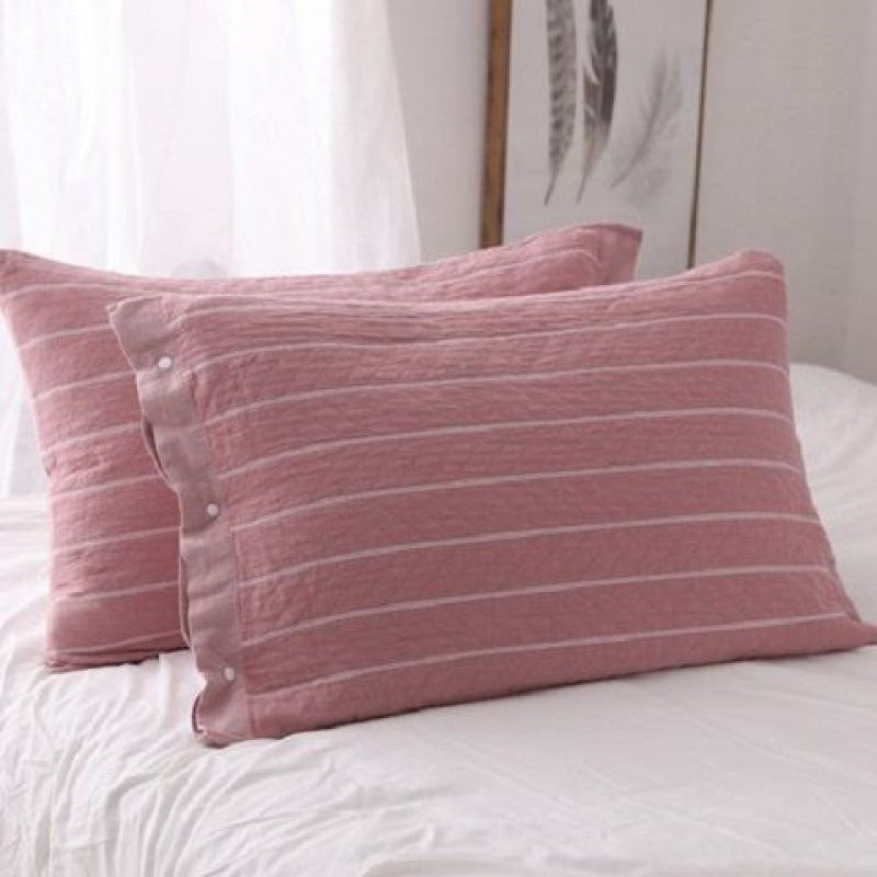 Household Cotton Thickened Breathable Pillow Case