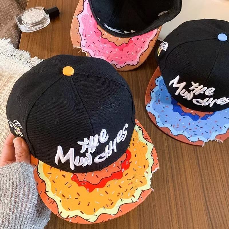 American-style Flat Brim Cap For Spring And Autumn