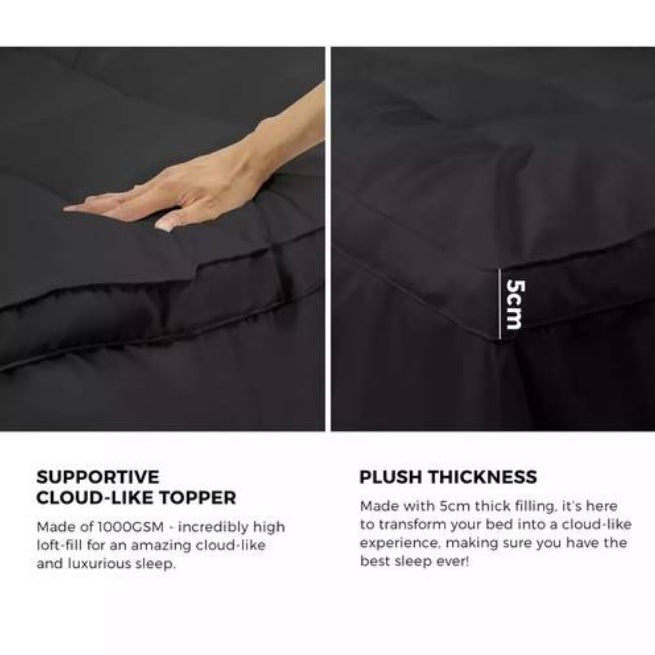 5CM Mattress Topper – Extra Comfort Layer