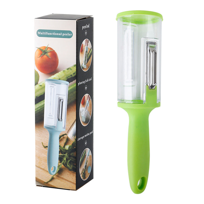 Multi-functional Storage Peeler Anti-splash
