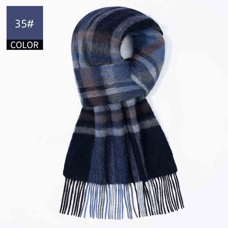 Winter New Men's Cashmere Scarf