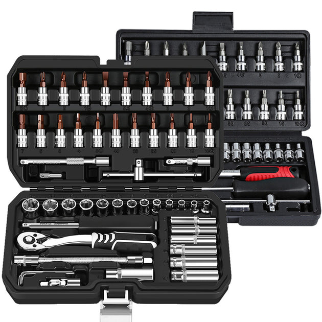 Auto repair tool ratchet quick socket wrench set – Regal Comfort
