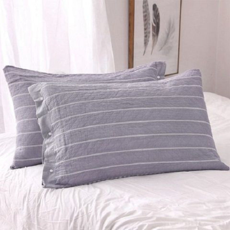 Household Cotton Thickened Breathable Pillow Case