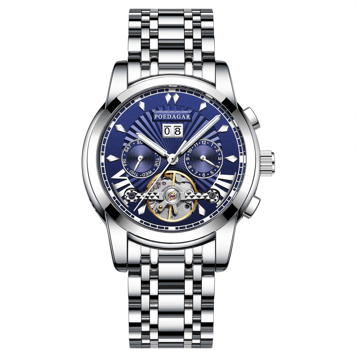 Waterproof Multifunctional Men's Automatic Mechanical Watch