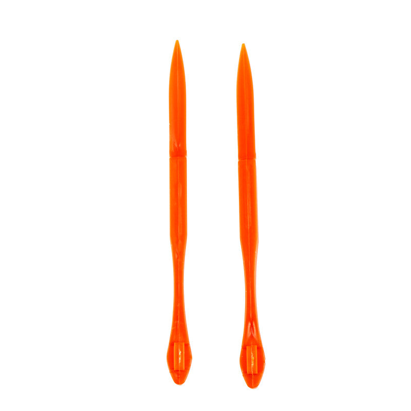 2pcs Plastic peeler orange