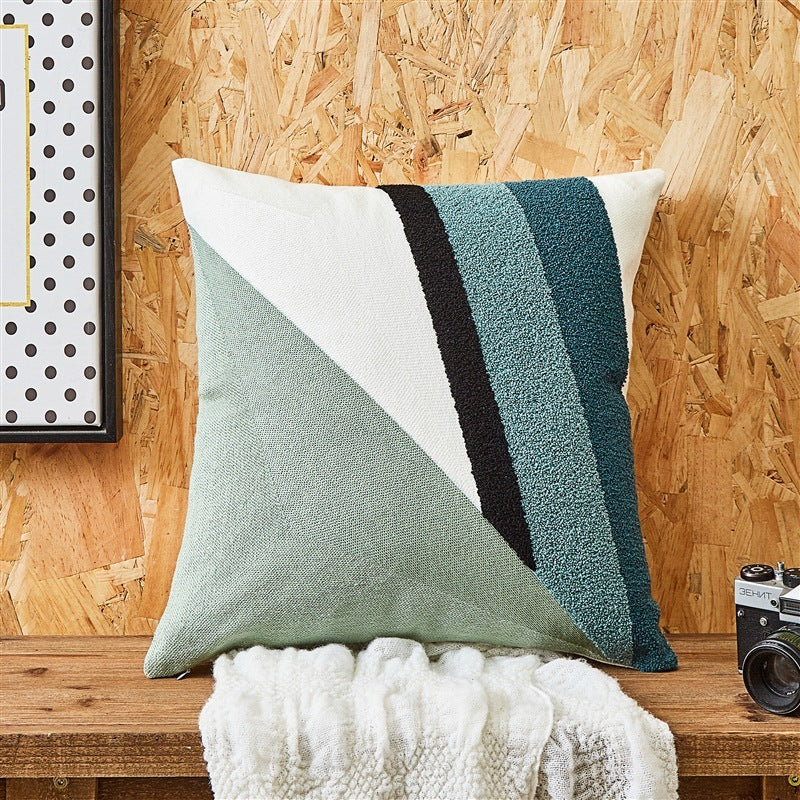 Simple Embroidered Cushion Embroidered Pillow Cover