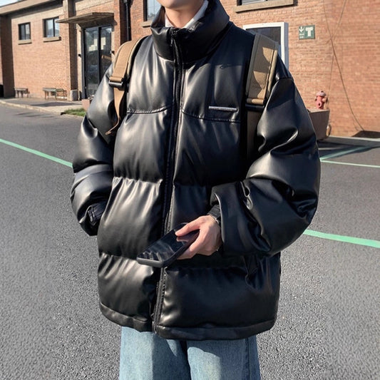 Mens New-Style Thickened Cotton Padded Jacket In American Street Style