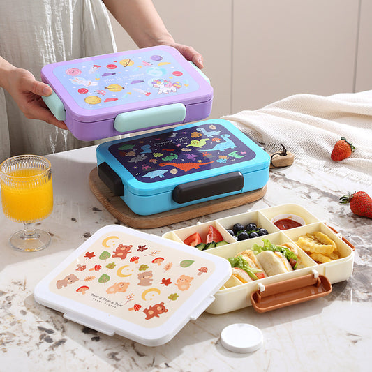 Student Lunch Box Salad Portable Lunch Box Microwave Oven
