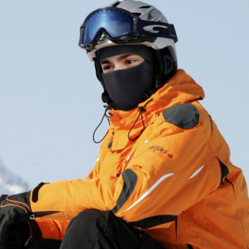 Winter Fleece-lined Thick Ski Headgear For Windproof And Cold Protection
