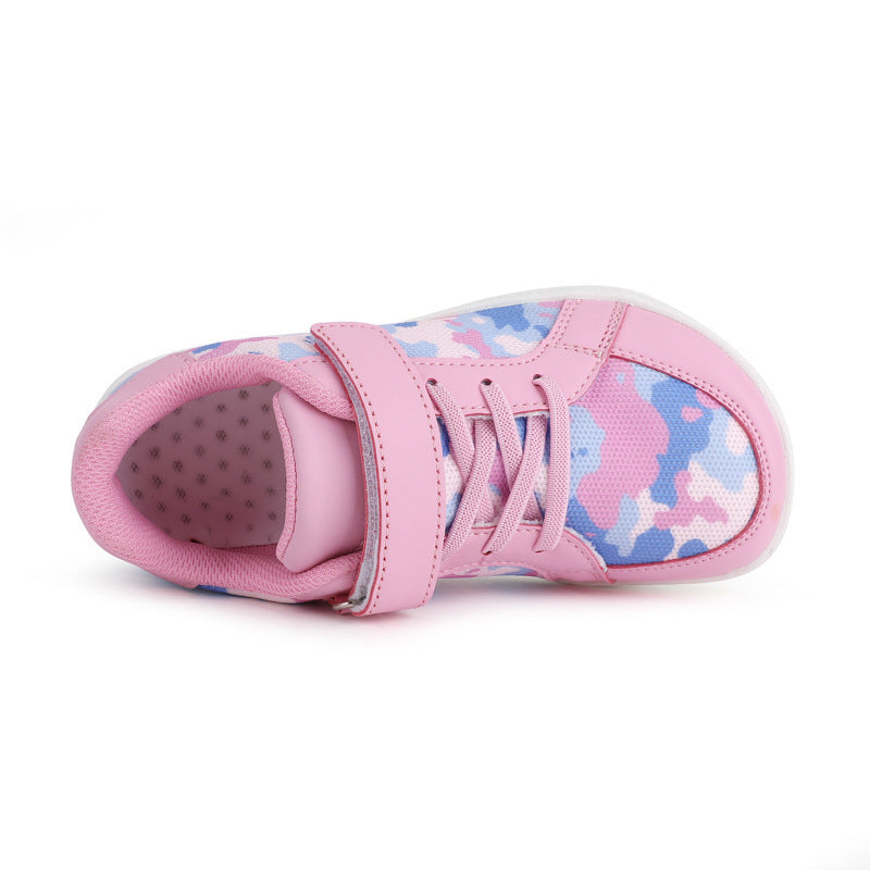 Children's Low-top Velcro Wide Toe Shoes