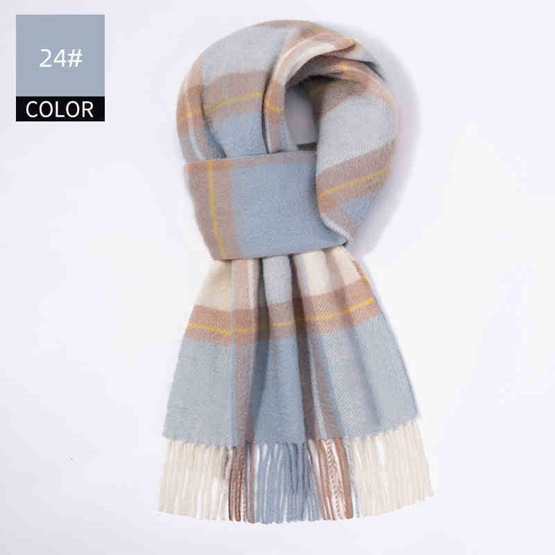 Winter New Men's Cashmere Scarf