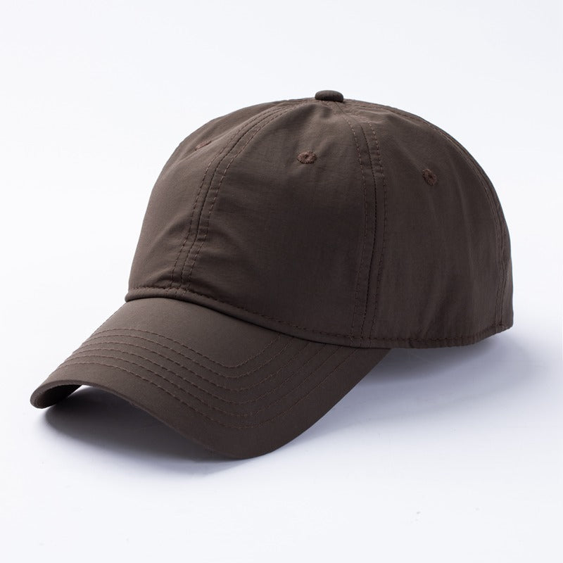 Outdoor Baseball Cap With Breathable Light Plate And Big Head Circumference