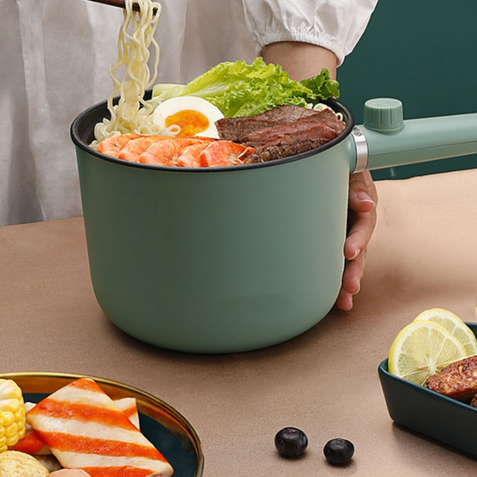 Mini Electric Hot Pot - Portable Cooking Pot for Students & Travel