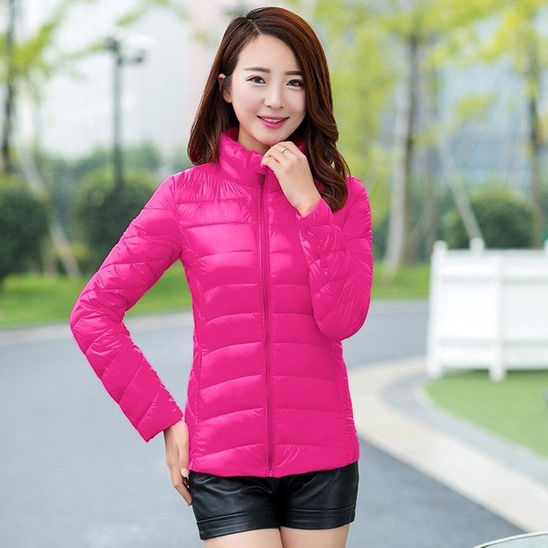 Short Cotton-padded Coat For Middle-aged Women Stylish Cotton Jacket