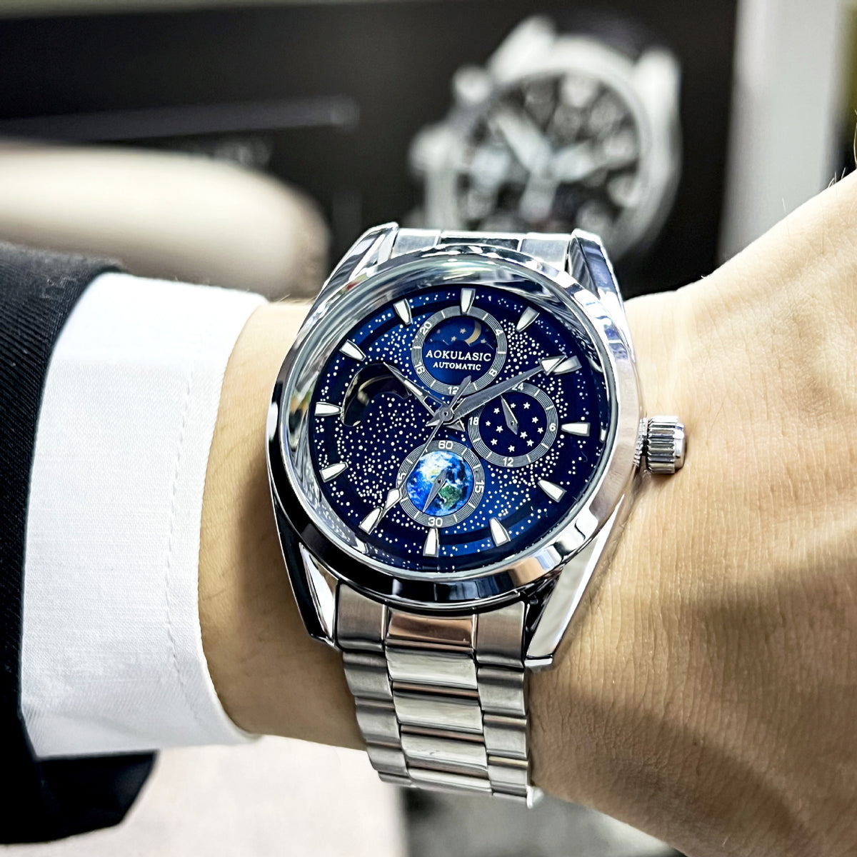 Full Luminous Multifunctional Mechanical Watch For Men