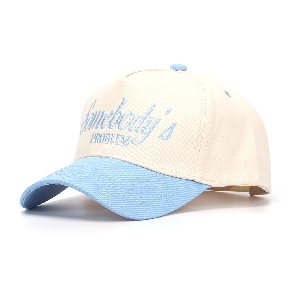 Breathable Sun Visor Cap With English Letters