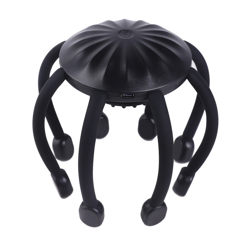 Head Massager Vibrates Scalp To Relax