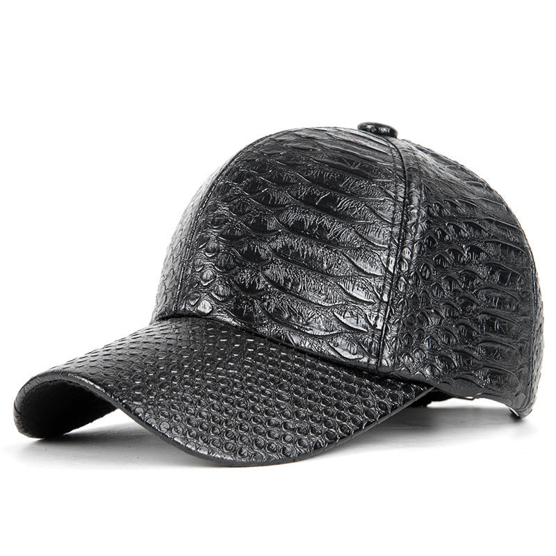 New Spring High-quality Leather Baseball Cap