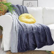 Siesta Blanket Knee Shawl Cover Flannel Thickened Lamb Wool