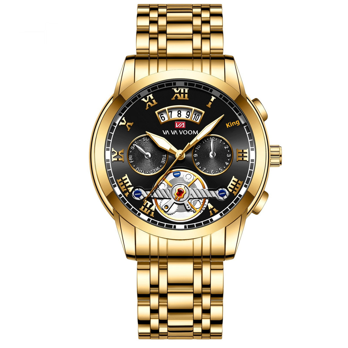 Tourbillon Multifunction Watch For Men