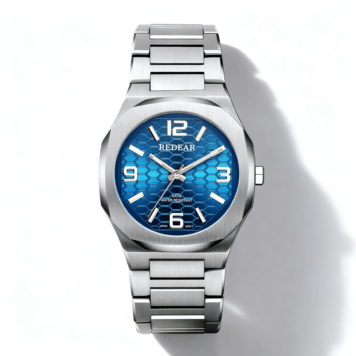Mens Watch With Japanese Movement Non-mechanical Water-resistant