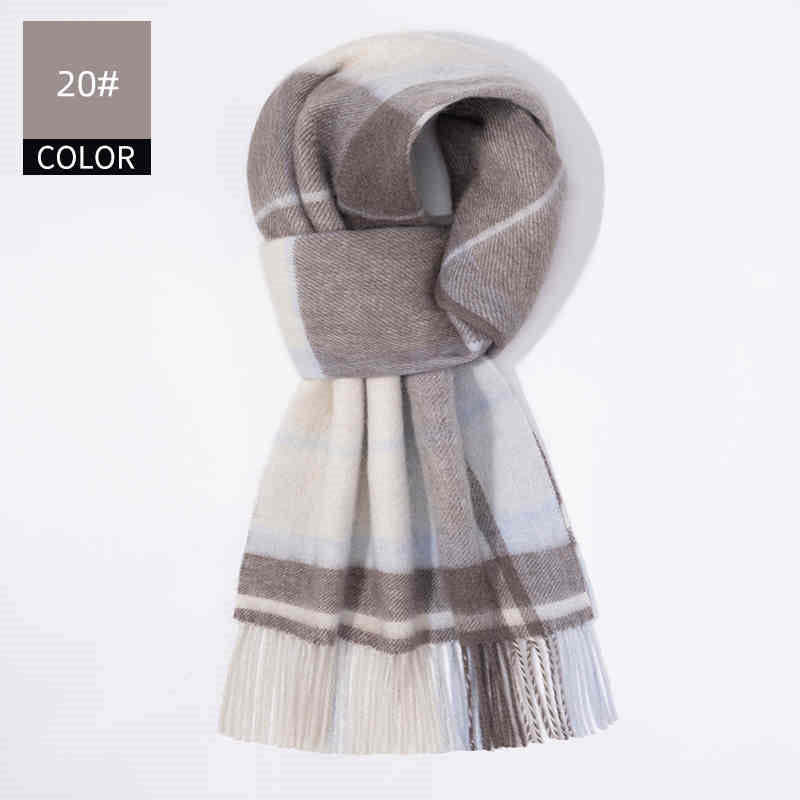 Winter New Men's Cashmere Scarf