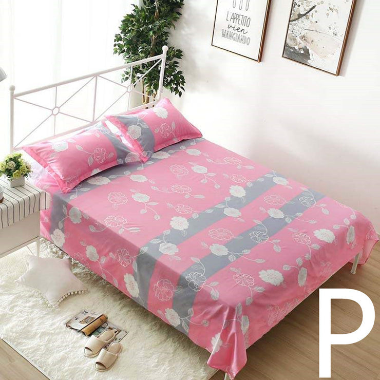 Single Double Bed  Flat Sheet Bedding