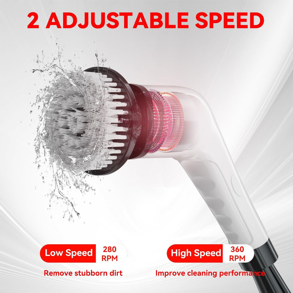 Cordless Electric Cleaning Brush for Kitchen and Home