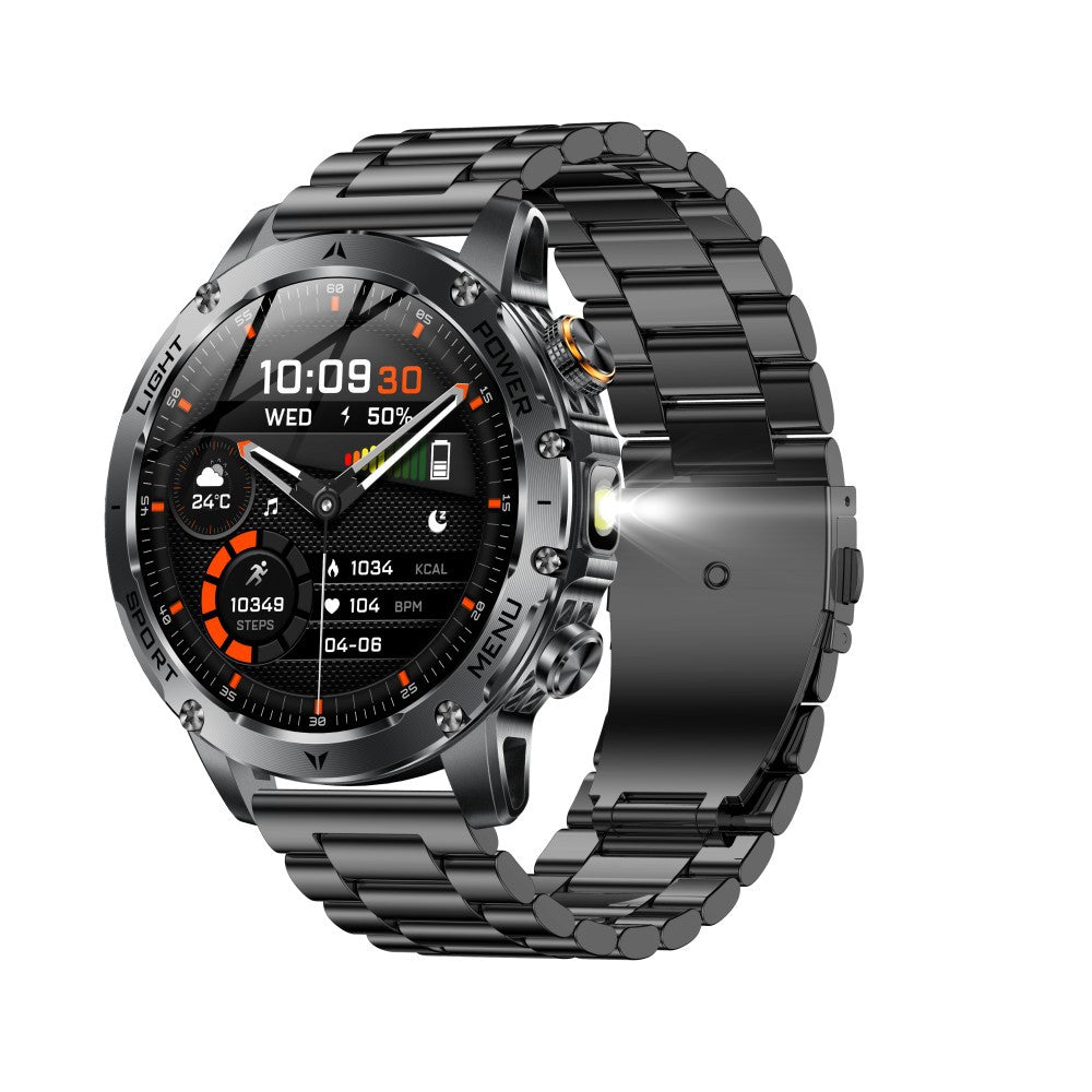 Smart Watch Super Large Battery 1000 MA Full HD Screen Outdoor Men's Sports Double Strap